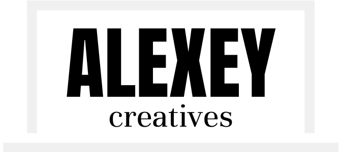 alexey creatives logo graphic and web design